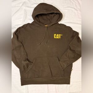 Caterpillar Dark Brown Cat Hoodie